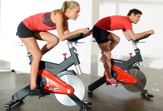 Gevorderd spinningfiets training