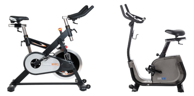 Hometrainer vs spinningfiets