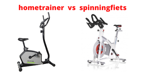 hometrainer vs spinningfiets