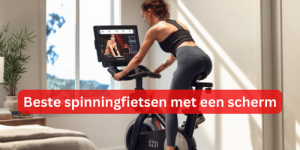 spinningfietsen met een scherm