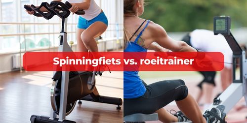 spinningfiets vs roeitrainer